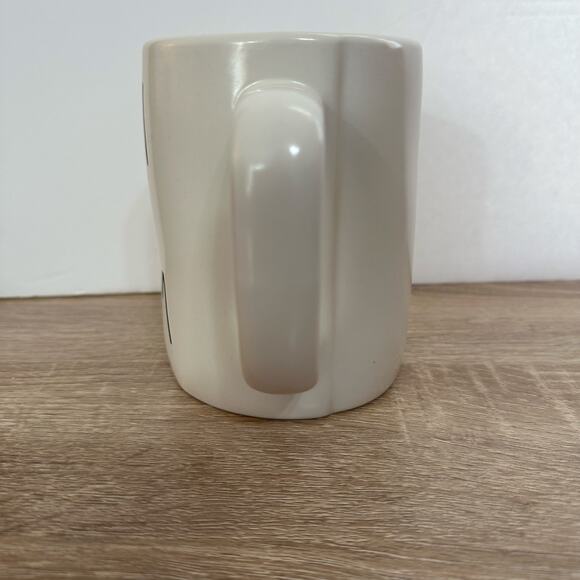 Rae Dunn Artisan LIFE IN FULL BLOOM Spring Big Coffee Tea Mug Purple Inside - Picture 3 of 9